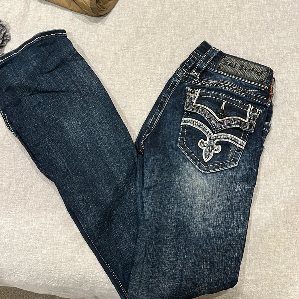 rock revival women’s, boot cut jeans size 26